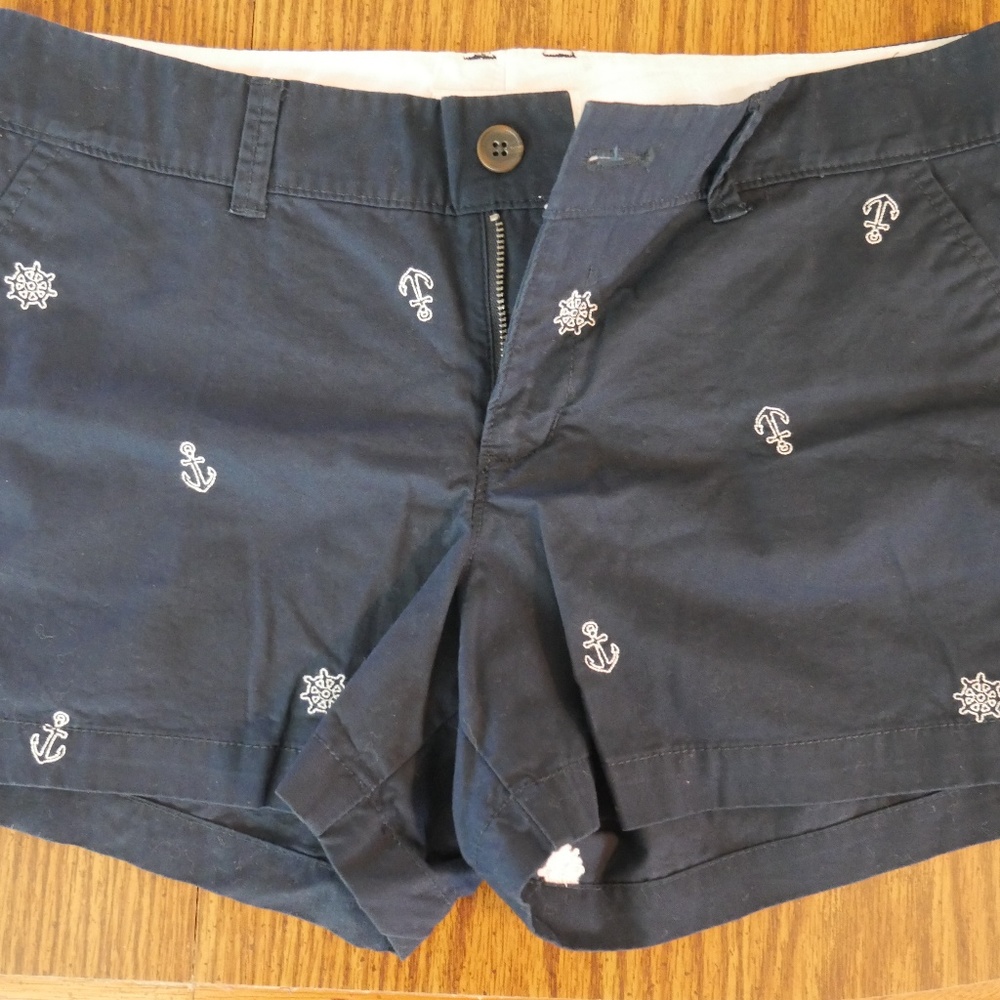 Old Navy Nautical Print Shorts NWOT